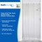 Kenney Mfg No Tools Stall Shower Curtain Rod, 24-40", White KN607C/10V1 - alternate 2